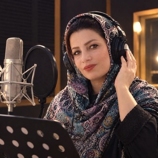 Telegram profile photo for 🎶🎤کانال رسمی آزاده کبریا 🎤🎶