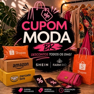 Telegram profile photo for Cupom de Moda 👗