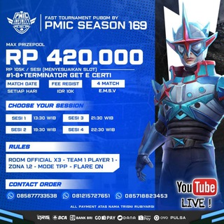 Telegram group profile photo for INFO SCRIM AND TOUR PMIC