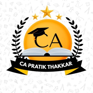 Telegram profile photo for CA Final IMP 👉 CA Pratik Thakkar & Parisha Thakkar 🎯