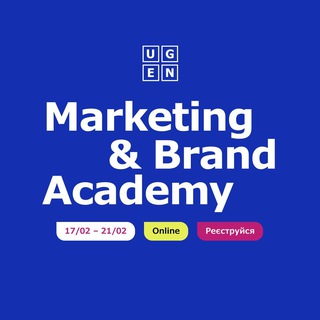 Telegram profile photo for Marketing & Brand Academy від UGEN