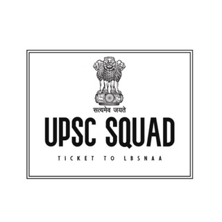 Telegram profile photo for UPSC SQUAD - Free UPSC Material
