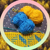 Telegram profile photo for Мозаїчне 🧶 в'язання гачком, схеми