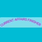 Telegram profile photo for CURRENT AFFAIRS FINISHER