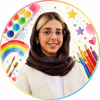 Telegram profile photo for آموزش نقاشی کودک | آوای رنگ