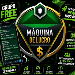 Telegram profile photo for Máquina de Lucro Free 💰