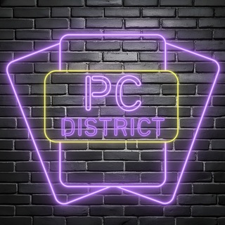 Telegram group profile photo for PC DISTRICT