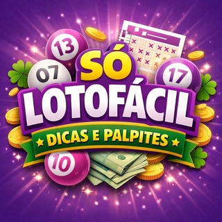 Telegram profile photo for Só Lotofácil 🎯 Dicas e palpites