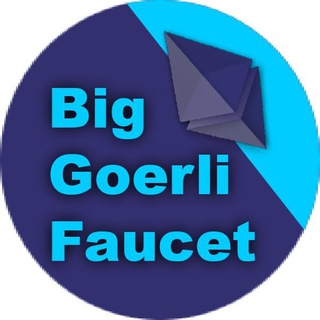 Telegram profile photo for Big Goerli Faucet