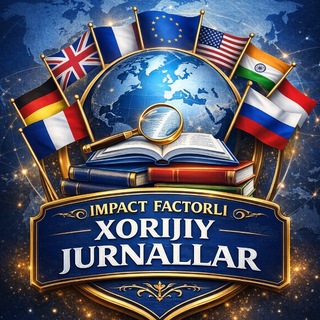 Telegram profile photo for Impact Factorli (Xorijiy) jurnallar