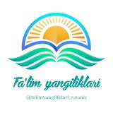 Telegram profile photo for Talim yangiliklari (rasmiy)