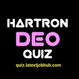 Telegram profile photo for Hartron DEO Quiz 2025