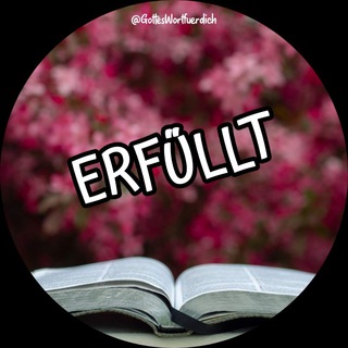 Telegram profile photo for Erfüllte Prophetien der Bibel