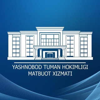 Telegram profile photo for Yashnobod tumani hokimligi Matbuot xizmati/Пресс-служба Яшнабадского районного хокимията