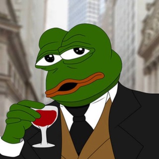 Telegram group profile photo for PEPE OF WALLSTREET | $POW