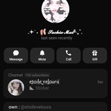 Telegram profile photo for spill copy @apleupura & @etoileveloura