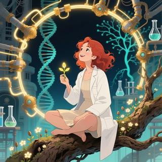 Telegram profile photo for Tiny Lena in Big Science