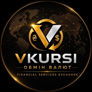 Telegram profile photo for VKURSI | Обмін валют Київ