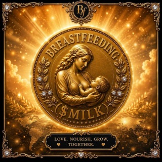 Telegram group profile photo for Breastfeeding $MILK