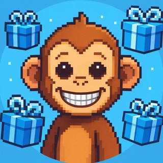 Telegram profile photo for MONKEGIFT’S | NFT 🐵 🎁