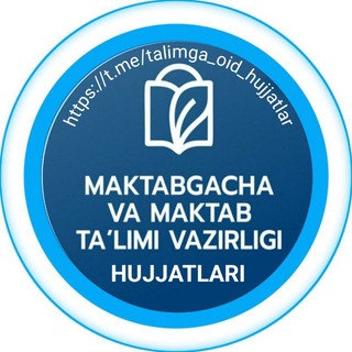 Telegram profile photo for Ta‘limga oid hujjatlar