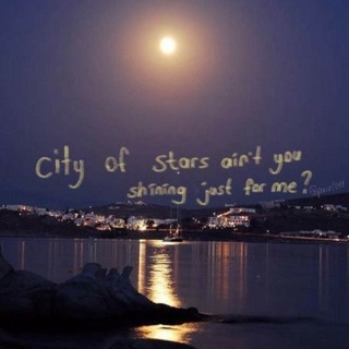 Telegram profile photo for City of stars.