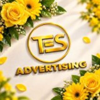 Telegram profile photo for TES ADVERTISING AND digital printing