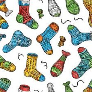 Telegram profile photo for Вяжем носки - схемы и описания/Knitting socks