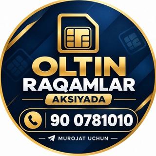Telegram profile photo for OLTIN RAQAMLAR AKSIYA