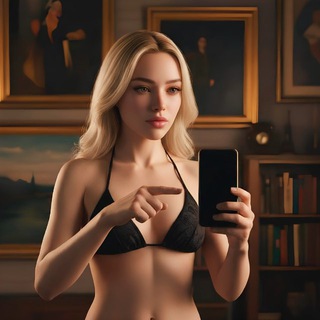 Telegram profile photo for ИИ девушки обои на телефон