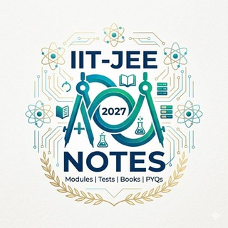 Telegram profile photo for IIT JEE Mains Notes