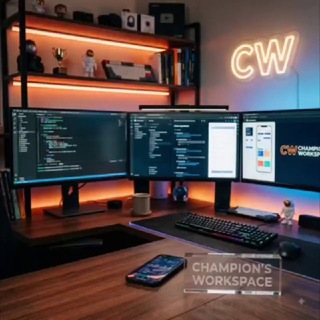 Telegram profile photo for Champion's WorkSpace