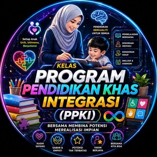 Telegram profile photo for Kelas Program Pendidikan Khas Integrasi (PPKI)