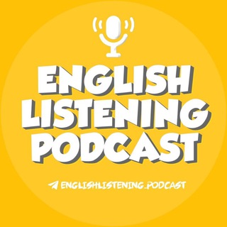 Telegram profile photo for English Listening Podcast