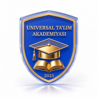 Telegram profile photo for UNIVERSAL TA’LIM AKADEMIYASI
