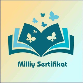 Telegram profile photo for Milliy sertifikat