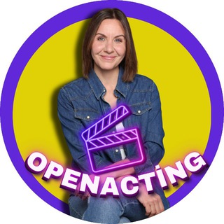Telegram profile photo for OPENACTING 🎞🎥