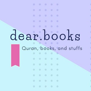 Telegram profile photo for Dearbooks_id | Qur'an, Books, and Stuffs