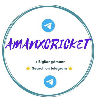 Telegram profile photo for AMANXCRICKET