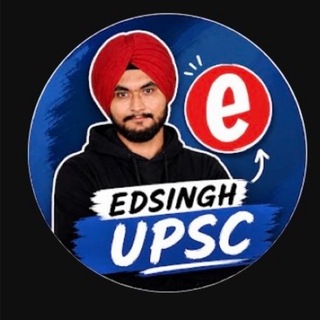 Telegram profile photo for EdSingh UPSC 🇮🇳