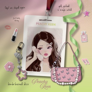 Telegram profile photo for PEACHY KEEN: FEELIN' PRETTY.