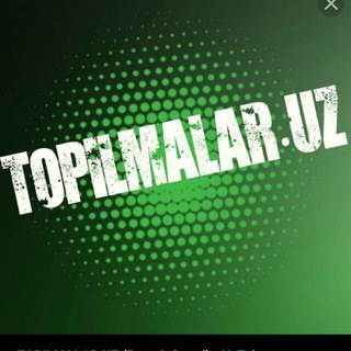 Telegram profile photo for TOPILMALAR_UZ