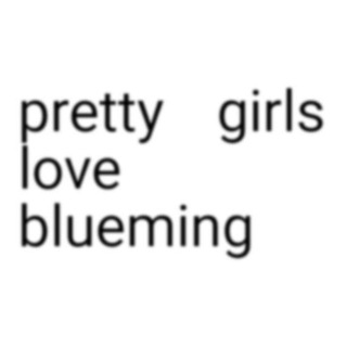 Telegram profile photo for pretty girls love blueming