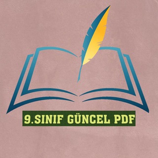 Telegram profile photo for 9-10-11.SINIF PDF (GÜNCEL)