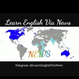Telegram profile photo for LearnEnglishViaNews