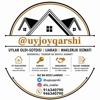 Telegram profile photo for QARSHI UY JOY N.1