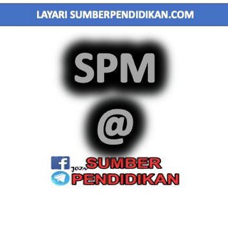 Telegram profile photo for SPM Sumberpendidikan