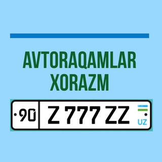 Telegram profile photo for Avtoraqamlar uzex savdolari 111,001,007,100,700