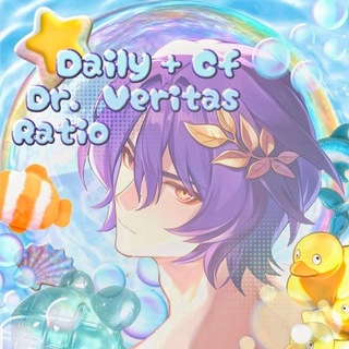 Telegram profile photo for Dr. Veritas Ratio | Daily + cf