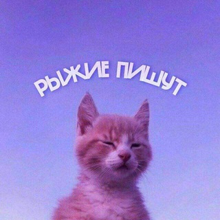 Telegram group profile photo for рыжие пишут 🪐